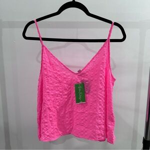 Lilly Pulitzer Pink Crop Top